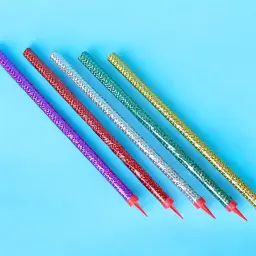 Long Birthday Spark Candels 0081
